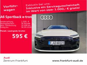 Audi A6 e-tron A6 Sportback e-tron performance S line AHK B&O