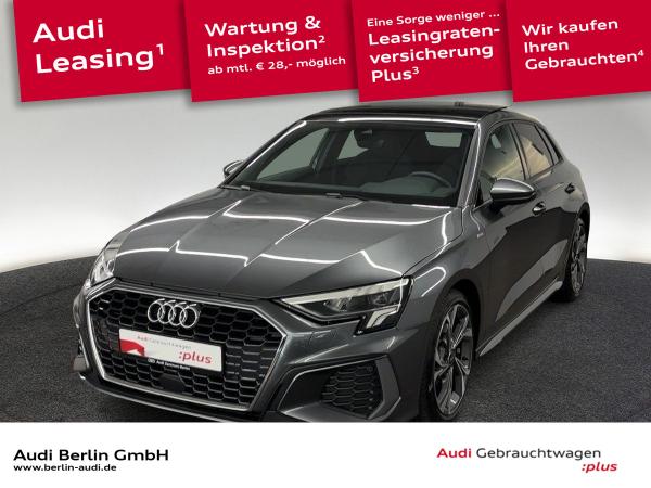 Audi A3 Sportback S line 35 TDI S tr. LED NAVI RFK