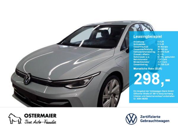 Volkswagen Golf VIII STYLE 1.5eTSI DSG HYBRID ACC.5J-G.AHK.AREA-VIEW.NAVI.LED.LKRD-HZG