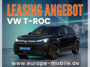 Volkswagen T-Roc R-Line 1.5 eTSI OPF DSG 150 (UVP 50.310€) BLACK/MATRIX/NAV/PANO/AHK/UVM.