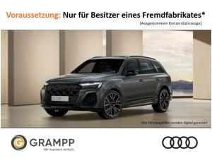 Audi Q7 50 TDI quattro  S line business + B&O + 22 ZOLL + AHK + HUD + MATRIX  + ACC + CARBON
