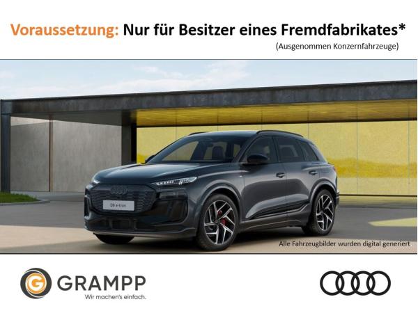 Audi Q6 e-tron performance S-line 225 kW 0,25% VERSTEUERUNG + TECH PLUS + HUD + PANO + AHK + 21 ZOLL + B&O