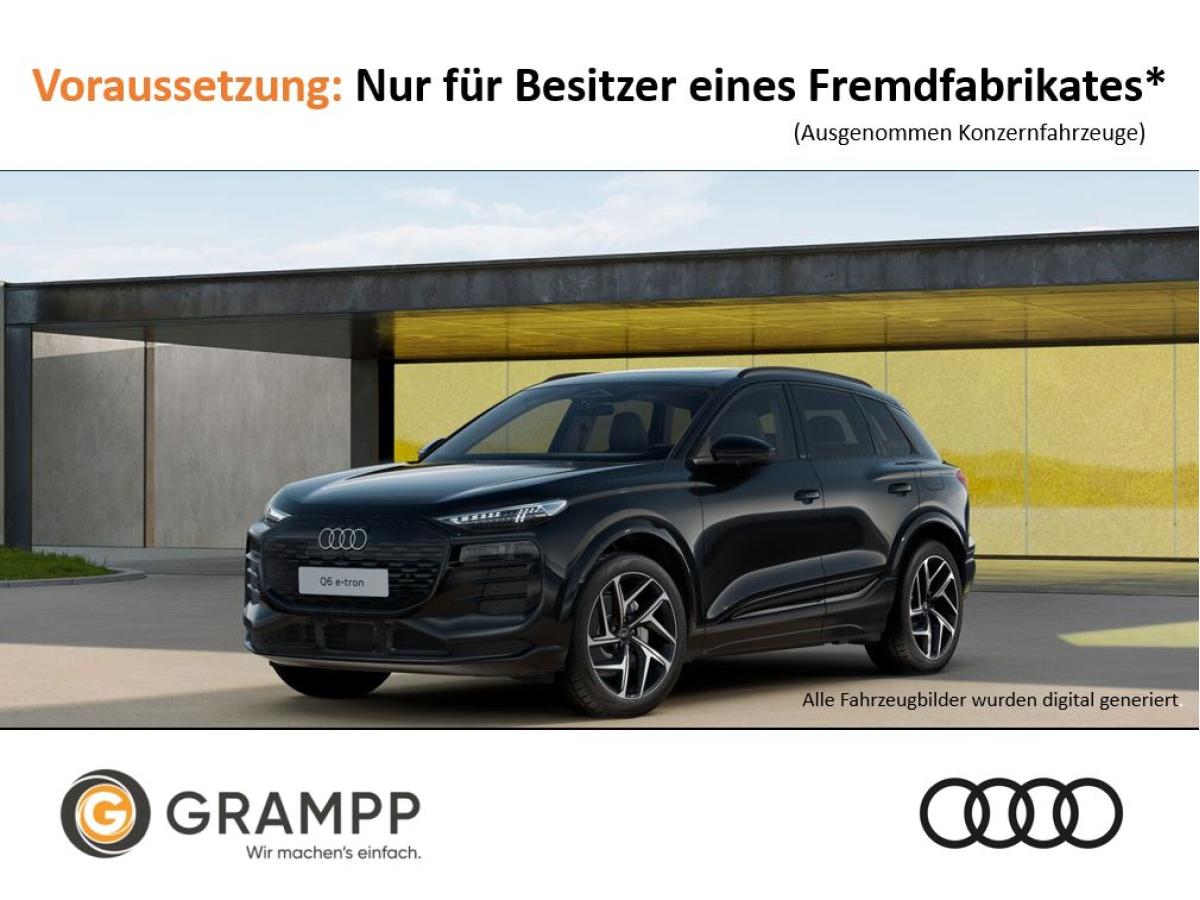 Audi Q6 e-tron 185 kW PANO 0,25% Verst. + AHK + TECH + 21 ZOLL + SPORTSITZE + KOMFORTPAKET + MATRIX