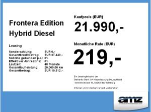 Opel Frontera Edition Hybrid