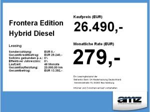 Opel Frontera Edition Hybrid