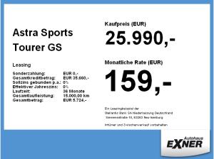 Opel Astra Sports Tourer GS 1.2 Turbo