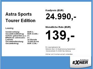 Opel Astra Sports Tourer Edition 1.2 Turbo