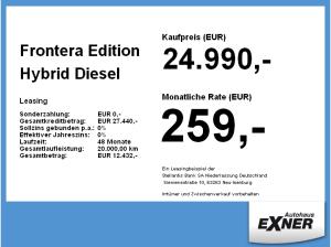 Opel Frontera Edition Hybrid