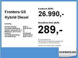 Opel Frontera GS Hybrid