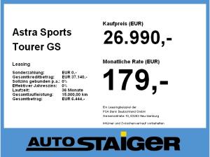 Opel Astra Sports Tourer GS 1.2 Turbo