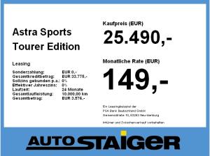 Opel Astra Sports Tourer Edition 1.2 Turbo