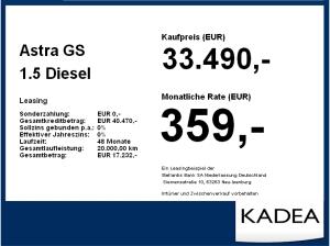 Opel Astra GS 1.5 Diesel