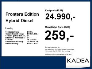 Opel Frontera Edition Hybrid