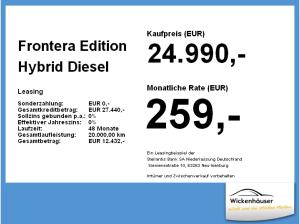 Opel Frontera Edition Hybrid