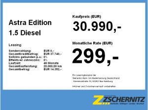 Opel Astra Edition 1.5 Diesel