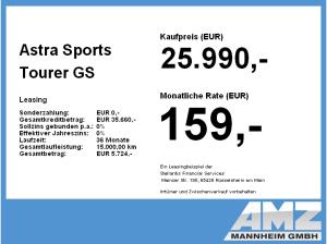 Opel Astra Sports Tourer GS 1.2 Turbo