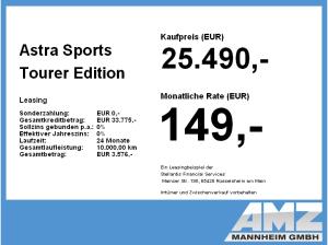 Opel Astra Sports Tourer Edition 1.2 Turbo