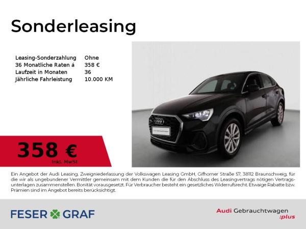 Audi Q3 Sportback 40 TFSI qu S tronic Leder,Navi,Kame