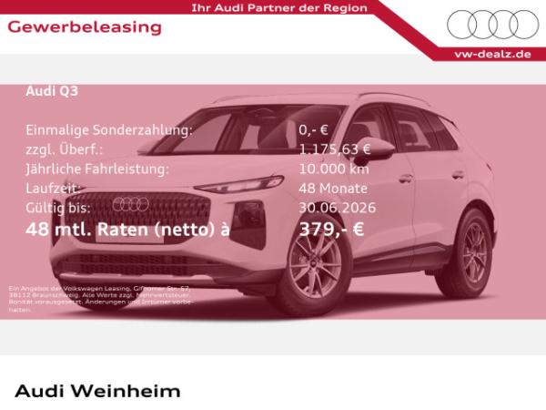 Audi Q3 SUV NEU TFSI S tronic