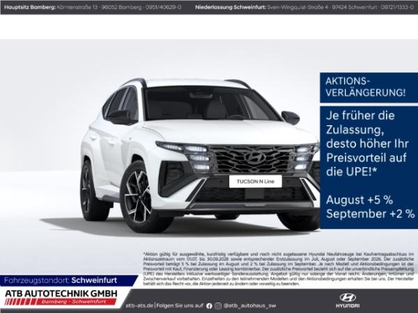 Hyundai TUCSON N-Line X 1.6 T-GDi 7-Gang DCT 2WD