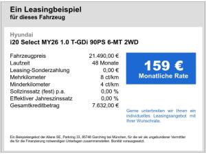 Hyundai i20 Select MY26 1.0 T-GDi 6-MT 2WD
