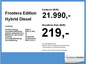 Opel Frontera Edition Hybrid