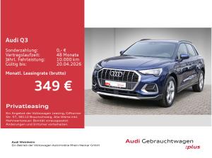 Audi Q3 adv 35 TFSI Kamera Stronic SM Interface UVM