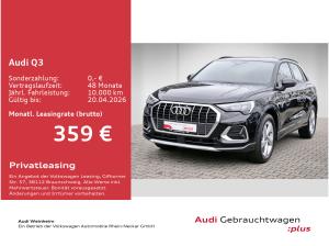 Audi Q3 35 TFSI S tronic advanced Virtual Navi plus PDC uvm