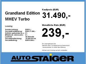 Opel Grandland Edition MHEV