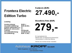 Opel Frontera Electric Edition