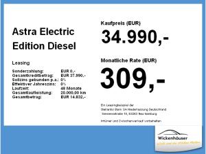 Opel Astra Electric Edition