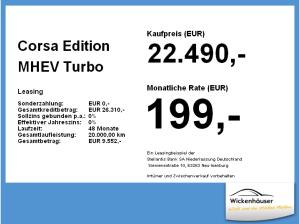 Opel Corsa Edition MHEV