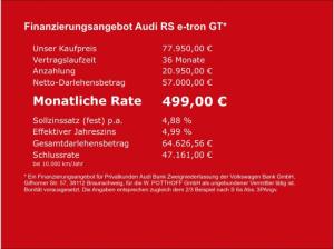 Audi RS e-tron GT Q PANO MATRIX KAMERA NAVI+ B&O