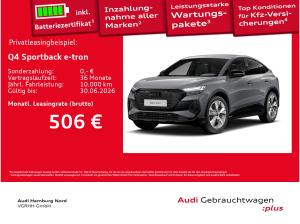Audi Q4 e-tron Q4 Sportback 45 e-tron S line Matrix Navi ACC