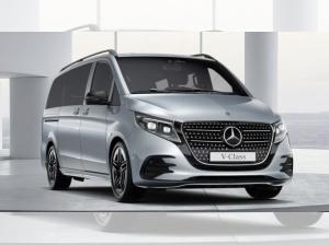 Mercedes-Benz V 300 d Style Lang | SOFORT VERFÜGBAR | Allrad | AMG Line | Standhz. | AHK | elektr. Schiebetüren/Heckklap