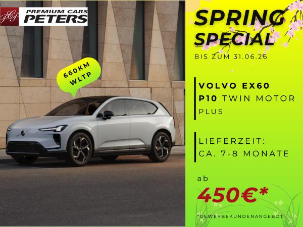 Volvo EX60 Plus P10 | Spring Special | Gewerbeangebot | Frei konfigurierbar