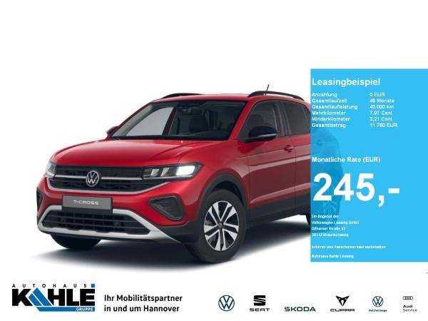 Volkswagen T-Cross Life 1.0 l TSI CarPlay ACC AHK LED RFK