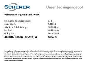 Volkswagen Tiguan R-Line 2.0 TDI 4M DSG PANO NAVI HARMAN