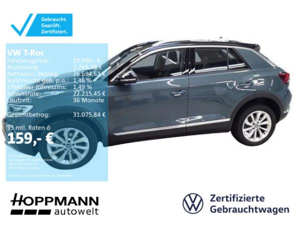 Volkswagen T-Roc nza 1.5TSI Style DSG ACC LED Plus elektr. Heckklappe