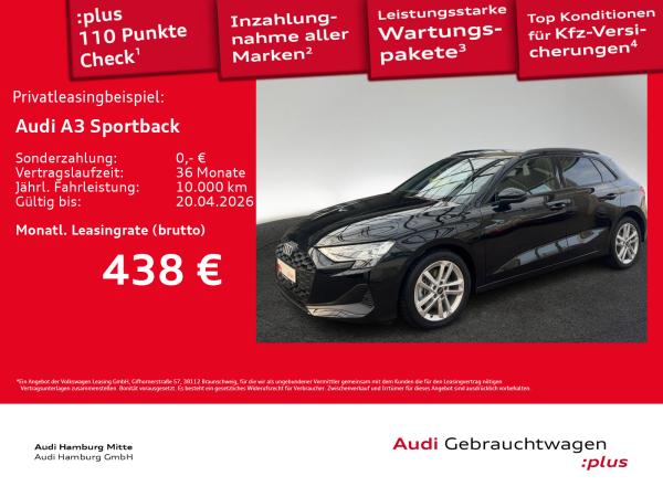 Audi A3 Sportback 40 TFSI e S tronic LED Sound Navi