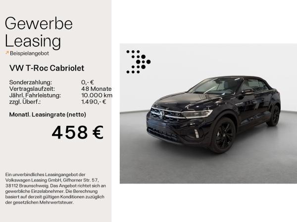 Volkswagen T-Roc Cabriolet R-Line 1.5 l TSI OPF 7-Gang-Doppelkupplungsgetri ebe DSG
