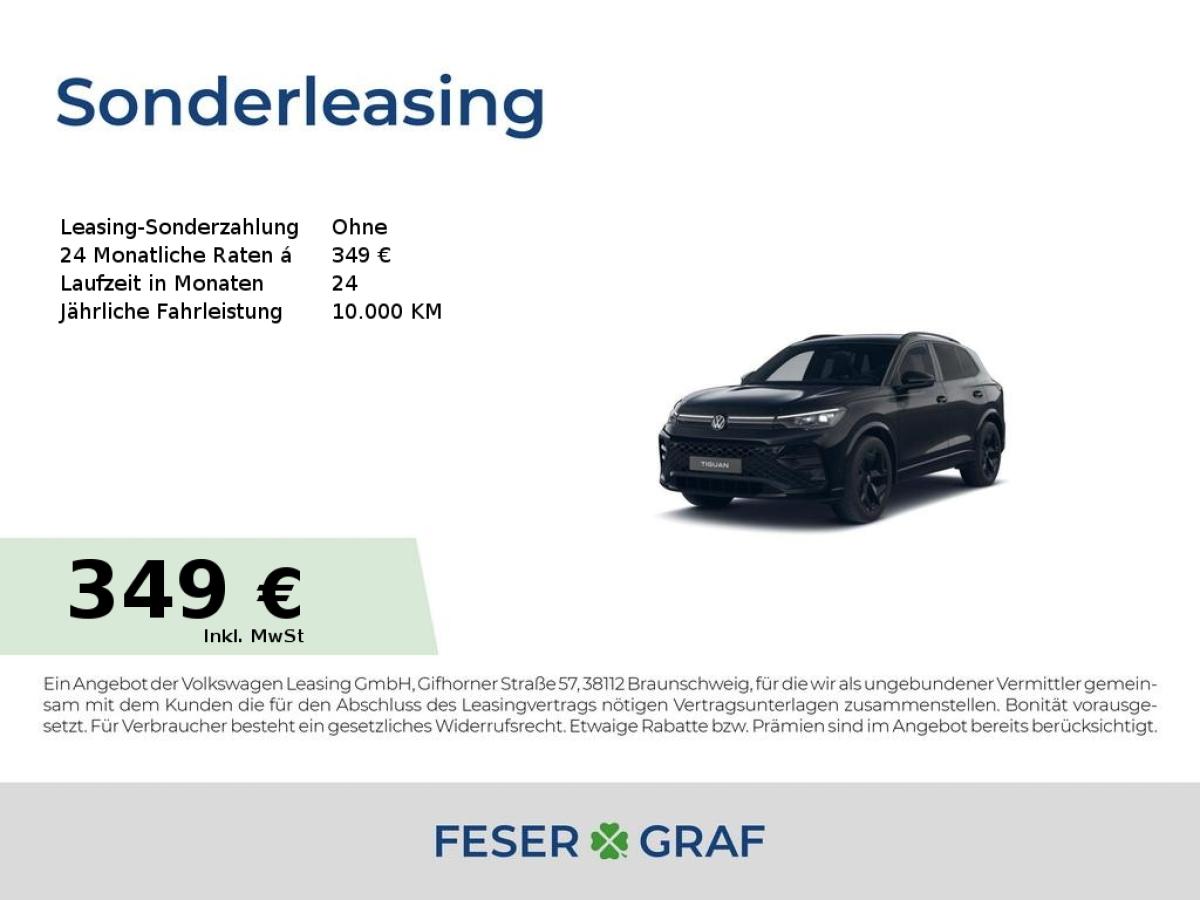 Volkswagen Tiguan 1.5 eTSI DSG R-Line NAV AHK BLACK 360