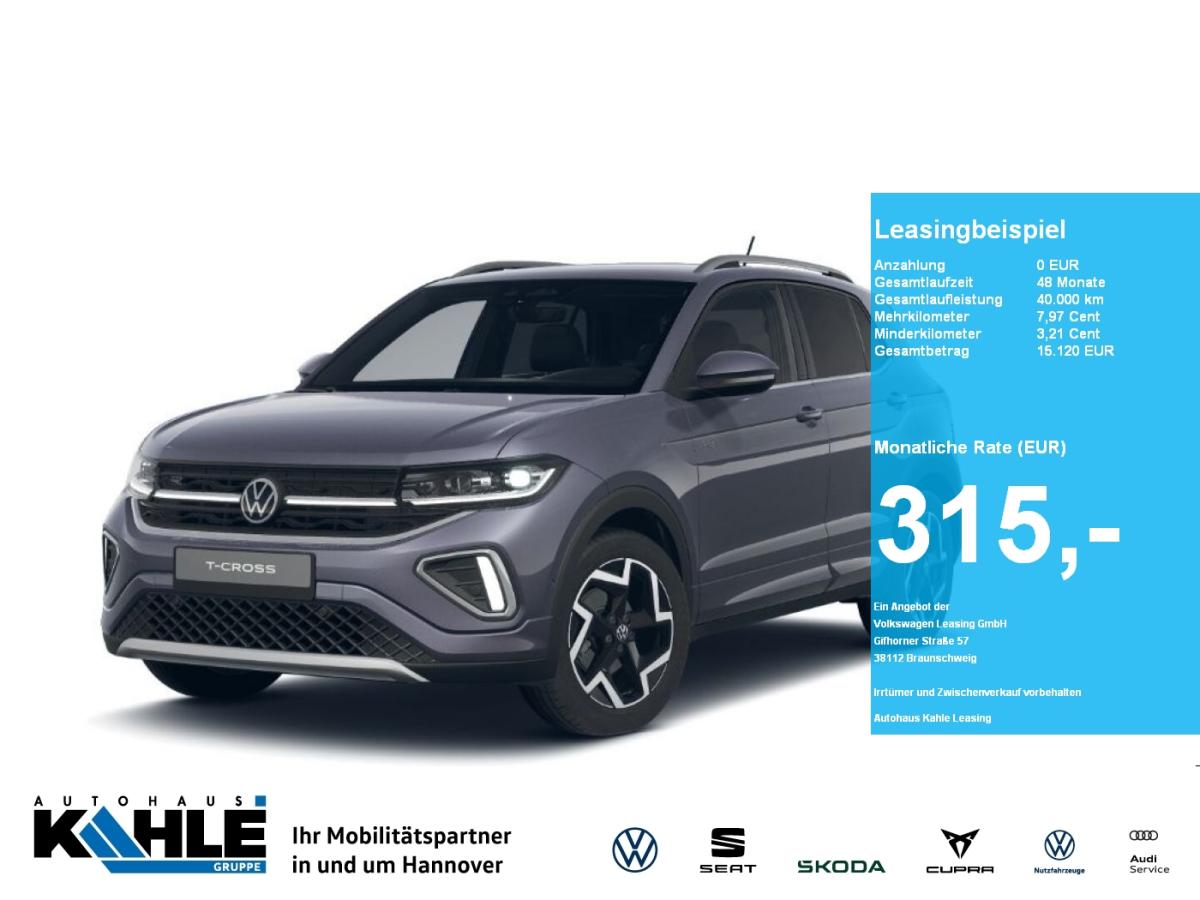 Volkswagen T-Cross R-Line 1.5 l TSI CarPlay Matrix ACC AHK