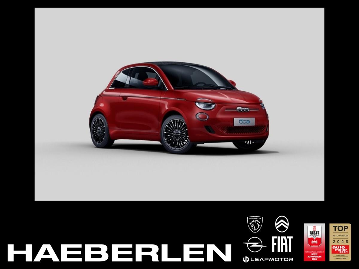 Fiat 500e ⚡ RED 🔴 sofort verfügbar – Top Ausstattung ab 179€ 💸