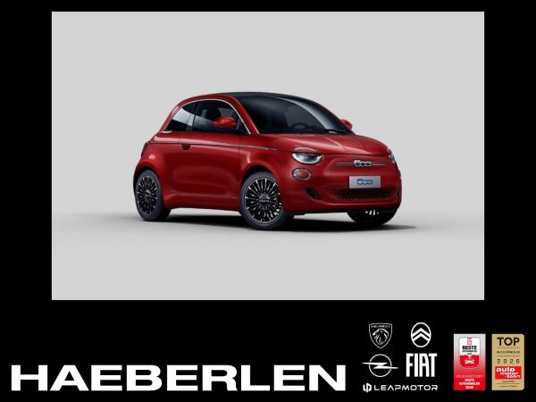 Fiat 500e ⚡ RED 🔴 sofort verfügbar – Top Ausstattung ab 179€ 💸