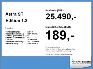 Opel Astra ST Edition 1.2 Turbo **Gewerbehammer**