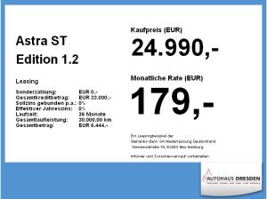 Opel Astra ST Edition 1.2 Turbo **Gewerbehammer**