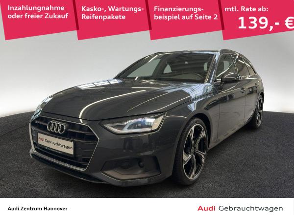 Abbildung Leasingangebot Audi A4