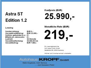 Opel Astra ST Edition 1.2 Turbo **Gewerbehammer**
