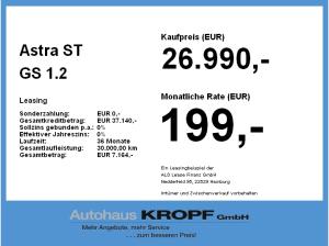 Opel Astra ST GS 1.2 Turbo **Gewerbehammer**